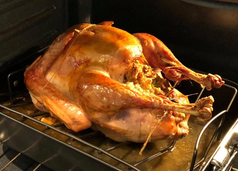 Turkey prepared on Thanksgiving by Karen Dye of Hopewell, Va.
