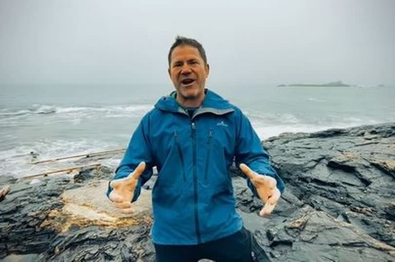 TV adventurer Steve Backshall and his wife Helen Glover are the new patrons of the Friends of Mousehole Rock Pool