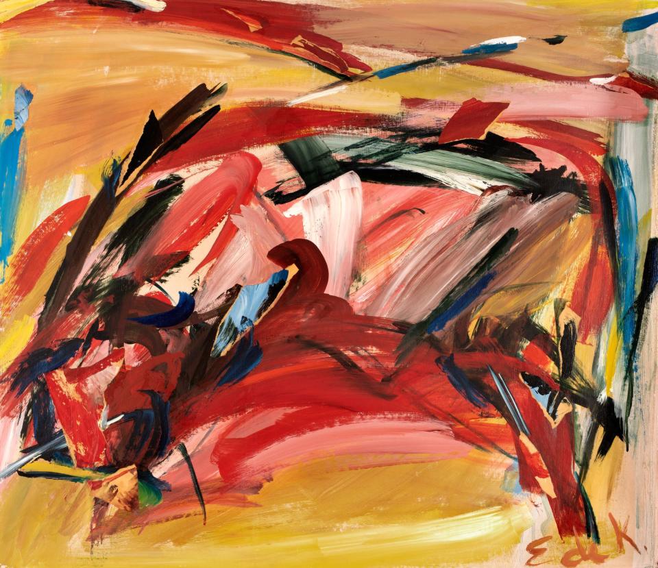 The Bull, by Elaine de Kooning (1959) - Levett Collection/EdeK Trust