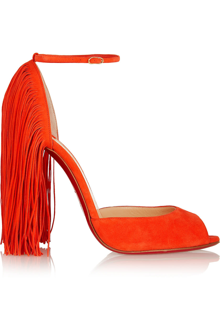 Christian Louboutin Fringed Sandals