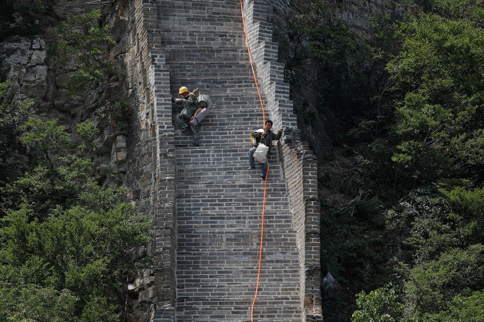 Rebuilding the Great Wall of China