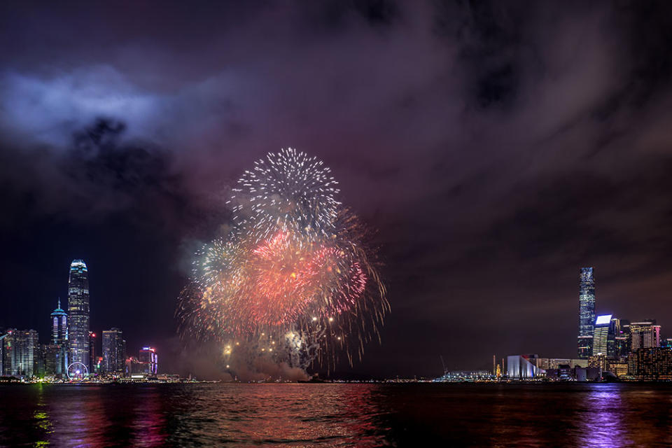 香港賀歲煙花匯演（Image Source : Getty Creative/iStockphoto）