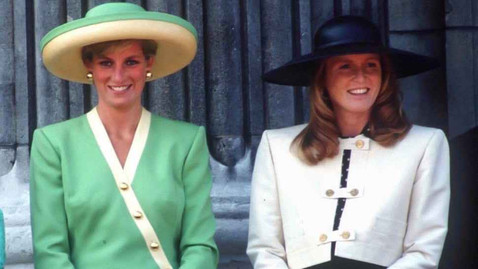 Princess Diana and Sarah Ferguson