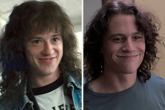 Quinn in "Stranger Things 4" and Ledger in "10 Things I Hate About You"