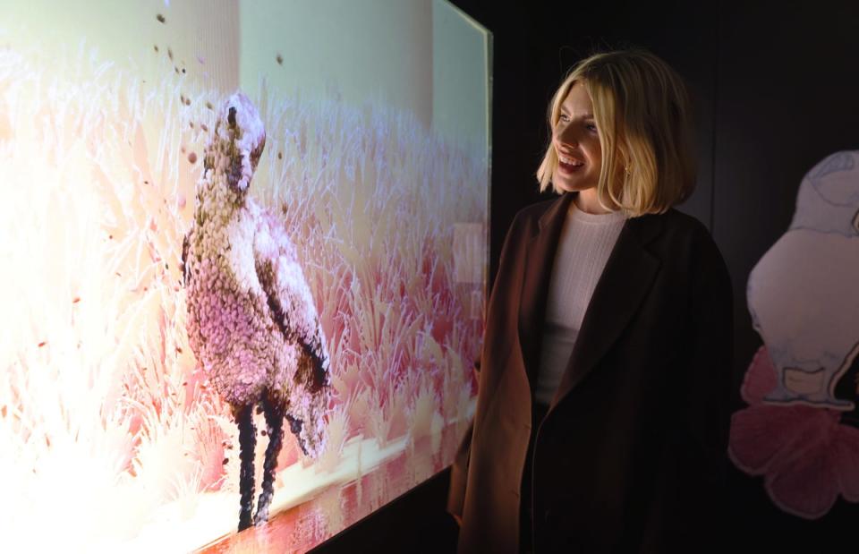 Mollie King has recently helped to launch free exhibition Habitats of Hope at the Horniman Museum and Gardens (The National Lottery)