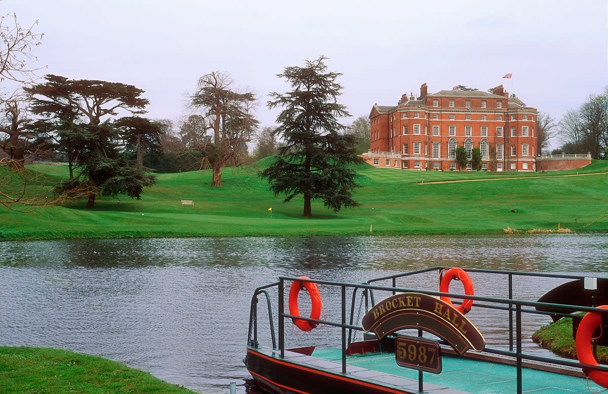 The idyllic setting at Brocket Hall Golf Club where a man was allegedly kidnapped  (Popperfoto via Getty Images)