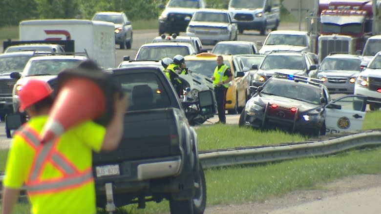 'Combative man' injures 3 first responders after Deerfoot Trail crash, say police