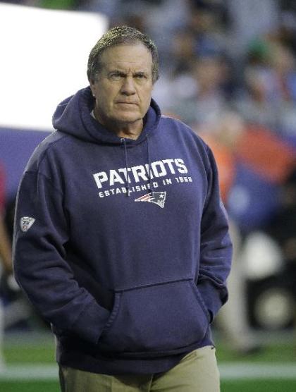 Patriots coach Bill Belichick (AP)