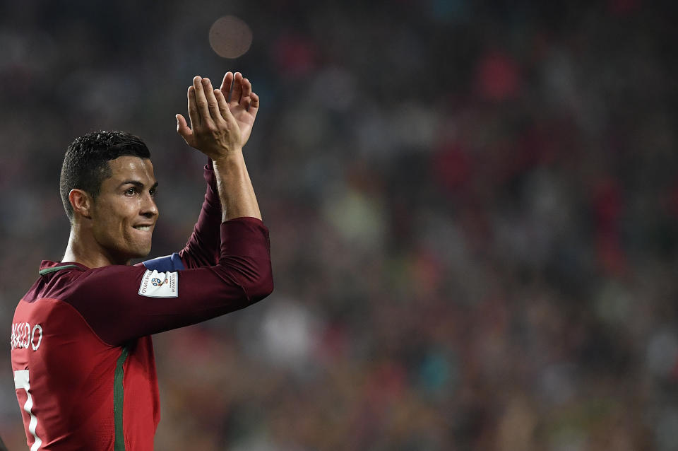 Cristiano Ronaldo will be appearing at his fourth – and possibly final? – World Cup in 2018. (Getty)