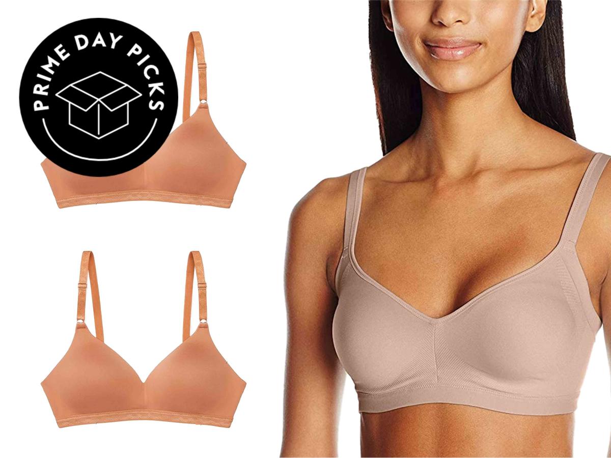 Maidenform Comfort Devotion Lace Bra, Wirefree Bra with Full Coverage,  Push-Up Bra with Natural Lift, Comfortable Bra