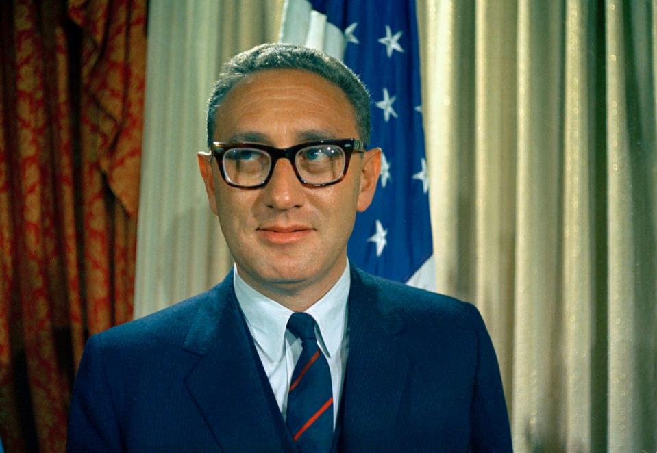 Henry Kissinger, professor of government at Harvard University, is seen in this December 1968 photo. (AP)
