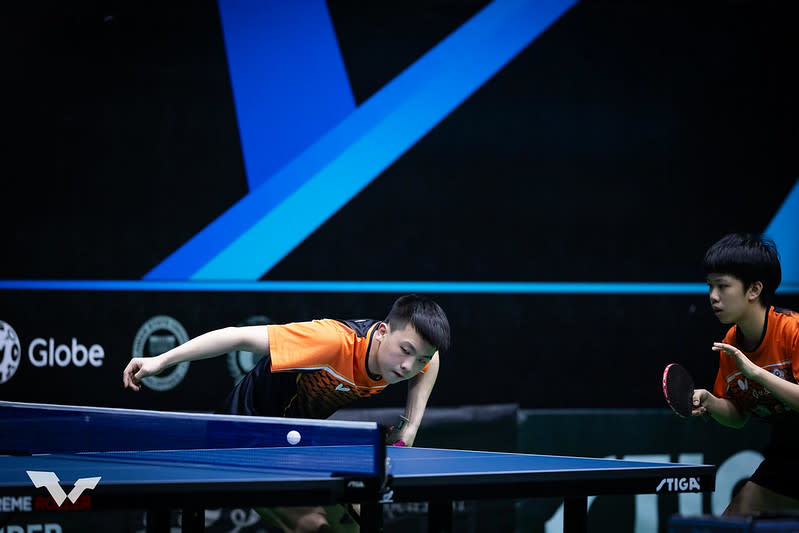 張佑安（左）、鄭樸璿（右）下周將重返U19混雙世界排名第1。（取自World Table Tennis）