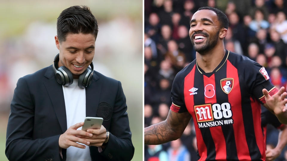 Samir Nasri and Callum Wilson could be on the move.