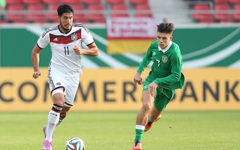 Emre Can of Germany vies with Jack Grealish of Ireland - Credit: Getty Images