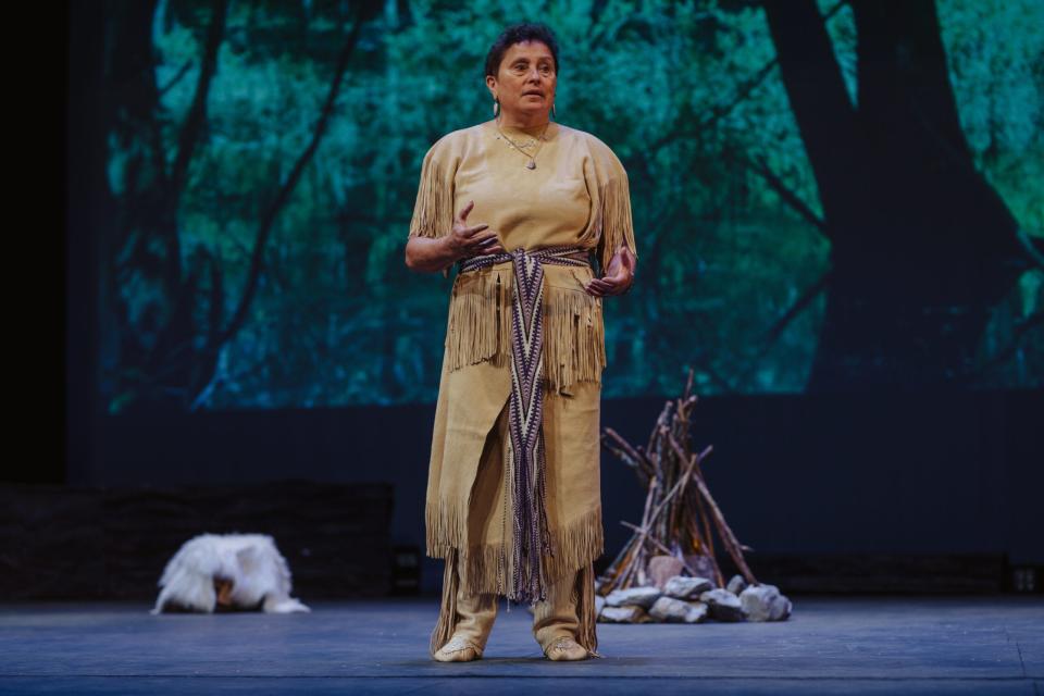 "We Are The Land" tells the story of the Wampanoag people across the four centuries since the Mayflower landed.