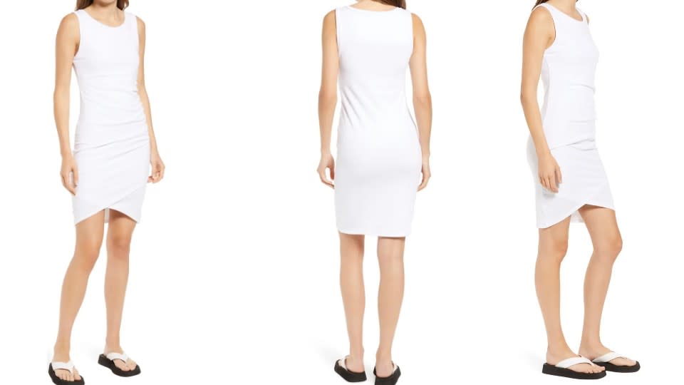 Treasure & Bond Ruched Side Sleeveless Dress - Nordstrom, $35 (originally $59)