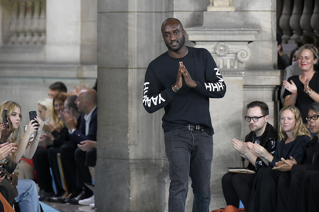 This morning, Virgil Abloh was named menswear artistic director at Louis Vuitton [Photo: Getty]