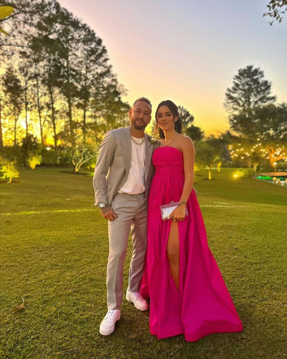 Neymar and girlfriend Bruna Biancardi are currently expecting their first child together (Neymar Jr. / Instagram)