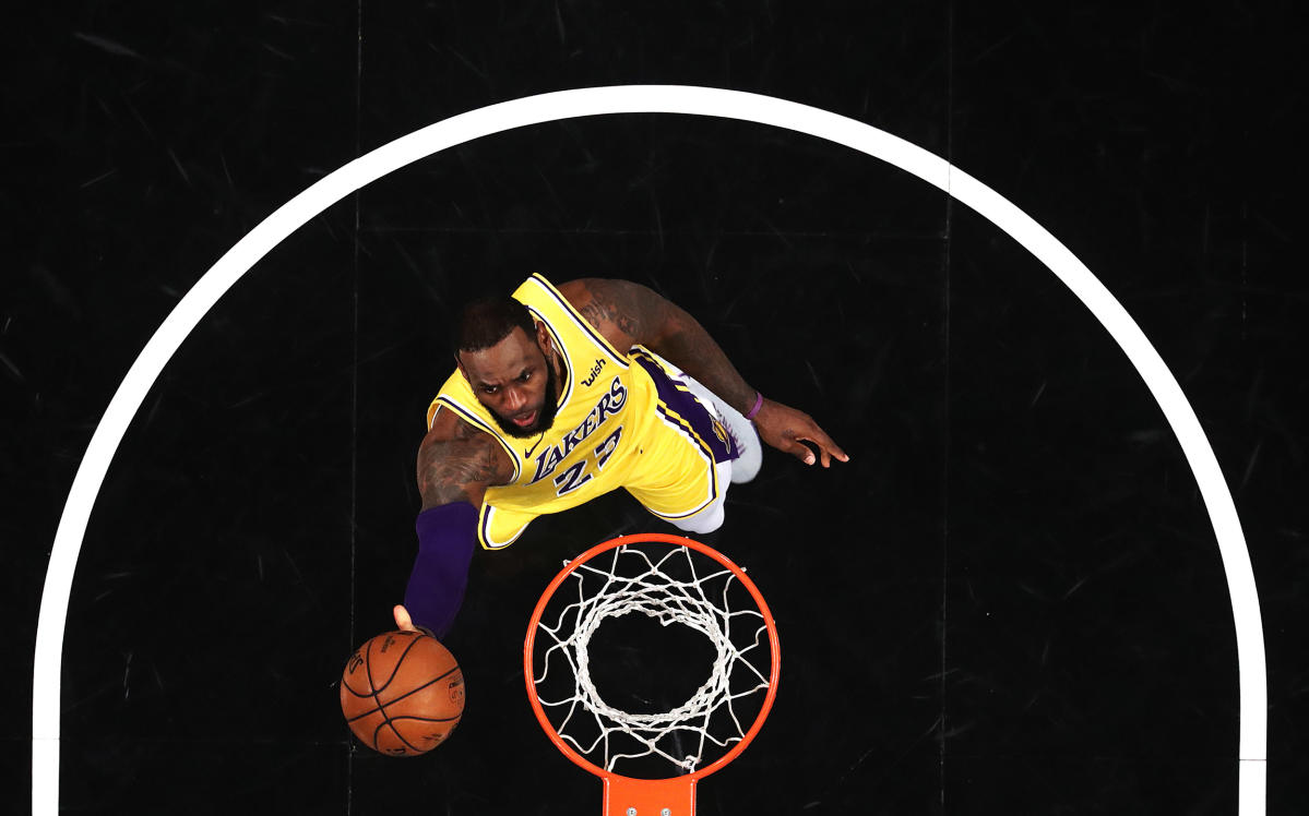 Rez ball. LEBRON James. LEBRON James Dunk.