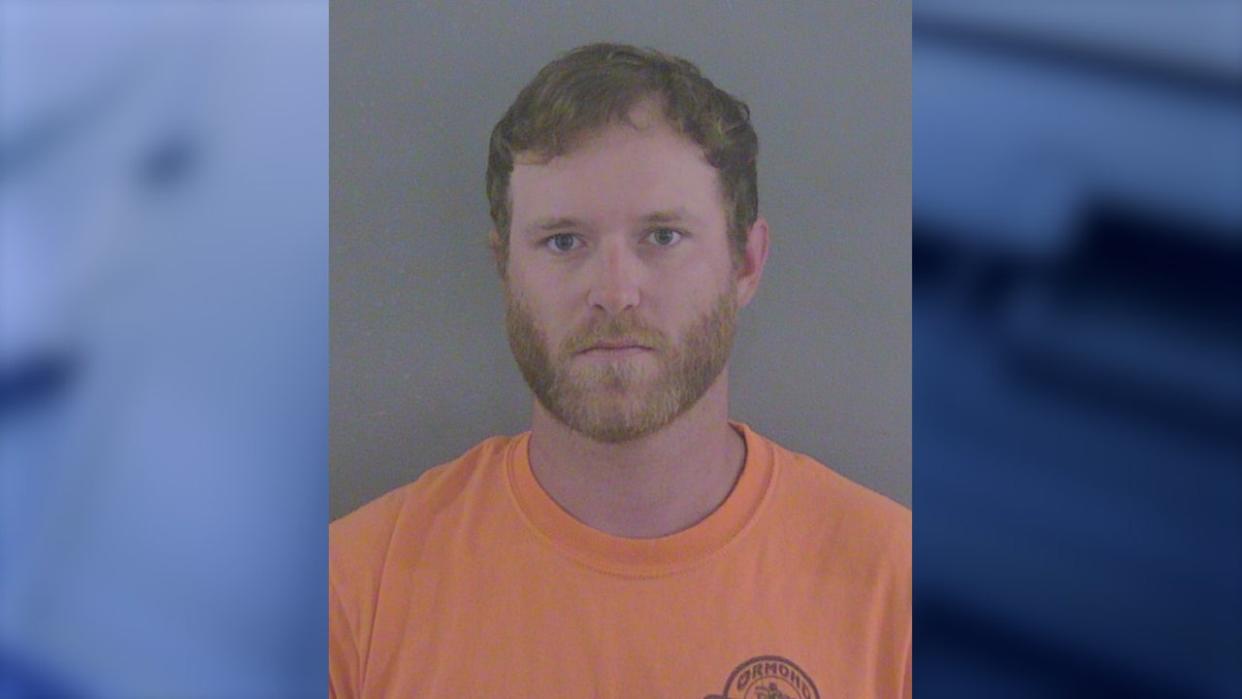 <div>Connor Sanford was arrested and charged with dealing in stolen property and grand theft on April 29, 2024. (Photo: Sumter County Sheriffs Office)</div>