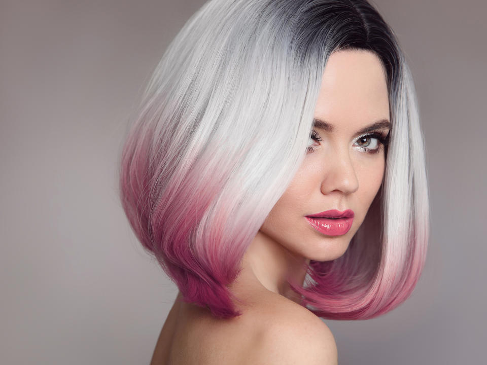 El corte long bob y los cambios radicales de color están entre los pronósticos de belleza para los próximos meses. (Getty Creative)