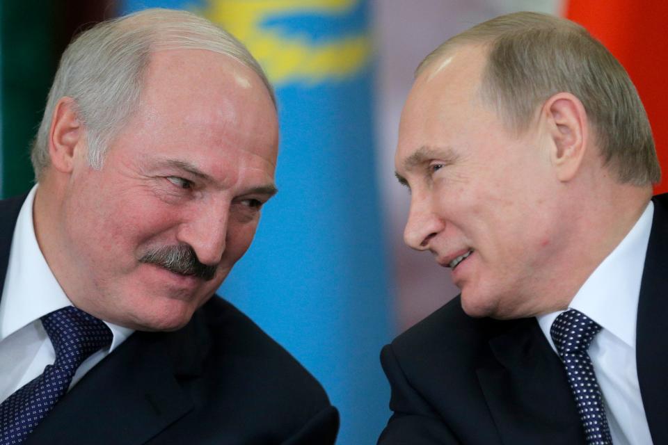 Lukashenko is one of Putin’s closest and oldest international allies (AP)