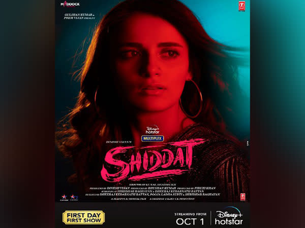 Poster of 'Shiddat' (Image source: Instagram)