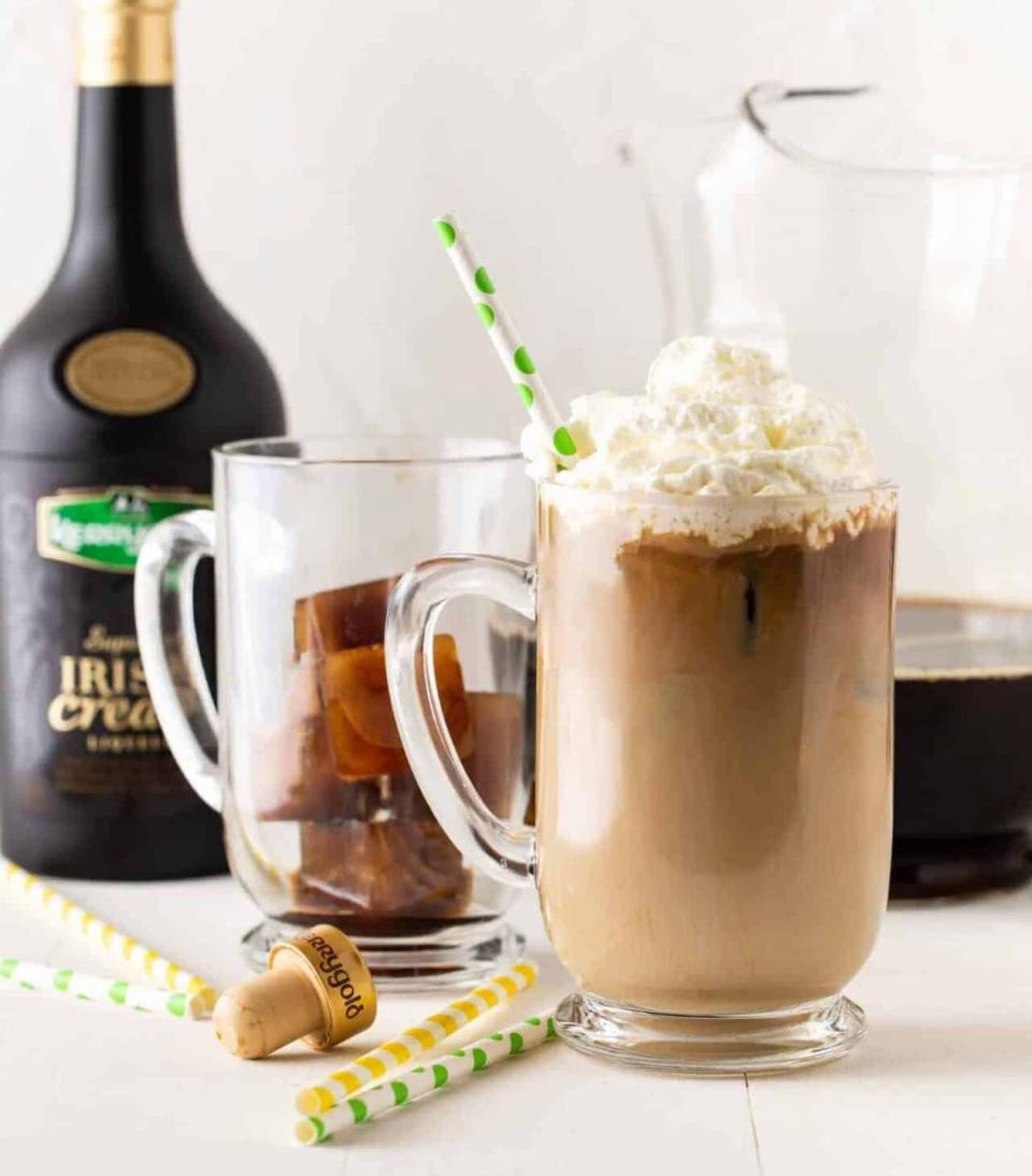 Irish Cream Iced Coffee