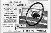 <p>You can keep your fancy airbags, leather rims and heating elements – the next time we spec one of our long-termers we're going to ask for a Dover safety spring arm steering wheel. You know it makes sense.</p>