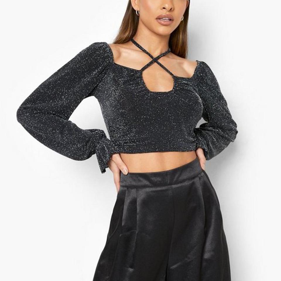 Boohoo holiday party outfits/sitewide sale