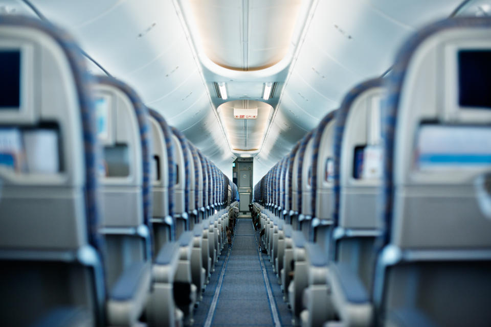 Matt claims the plane was boarding late so he took his seat so the flight could get underway. Photo: Getty