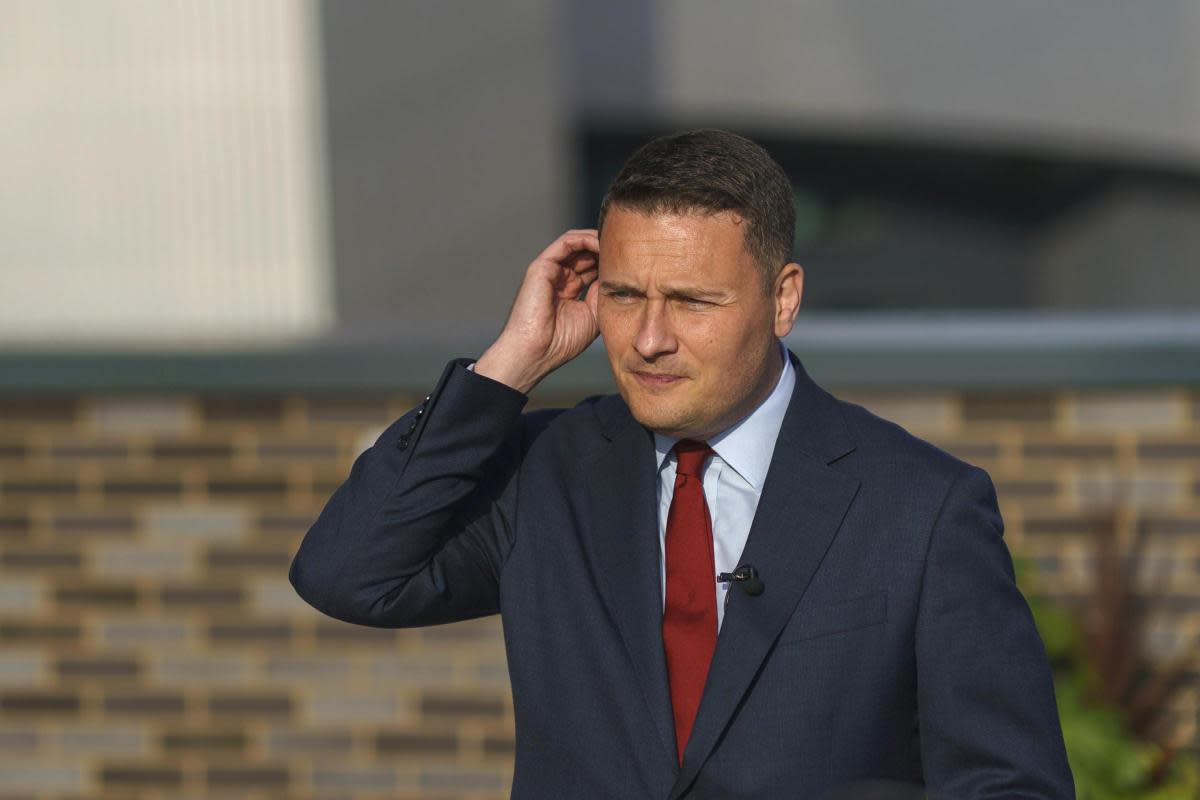 Wes Streeting. <i>(Image: Dominic Lipinski/ITV/PA Wire)</i>