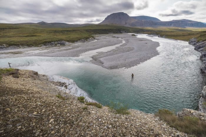 The Brooks Range is a bucket list destination for fishermen all over the world; (photo/Aaron Hitchens)