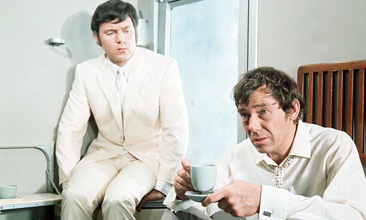 <span>Kenneth Cope, left, as the ghostly Marty with Mike Pratt as Jeff Randall in a 1970 episode of Randall and Hopkirk.</span><span>Photograph: ITV/Rex Features</span>