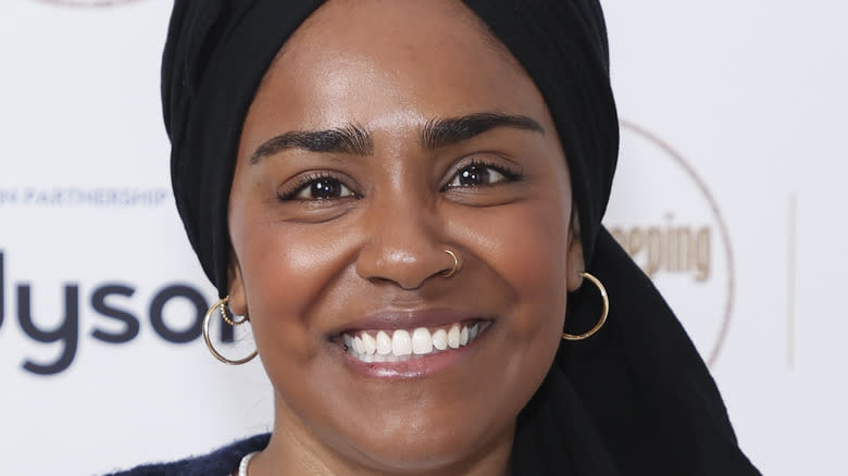 Nadiya Hussain smiles