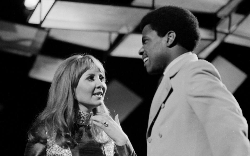 Billy Preston with Lulu, in 1969 - Getty