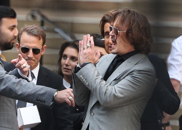 Johnny Depp court case