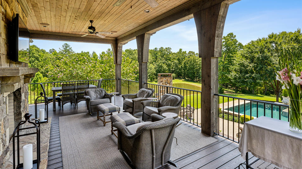 Elder Mill Farm finished terrace