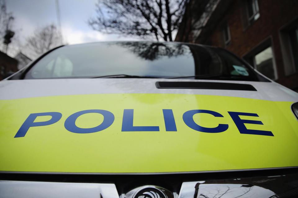 A Metropolitan Police car: Getty