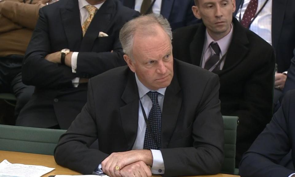 <span>Nick Read giving evidence in the Commons. He has been ‘exonerated of all the misconduct allegations’ after investigation by a barrister.</span><span>Photograph: House of Commons/UK parliament/PA</span>