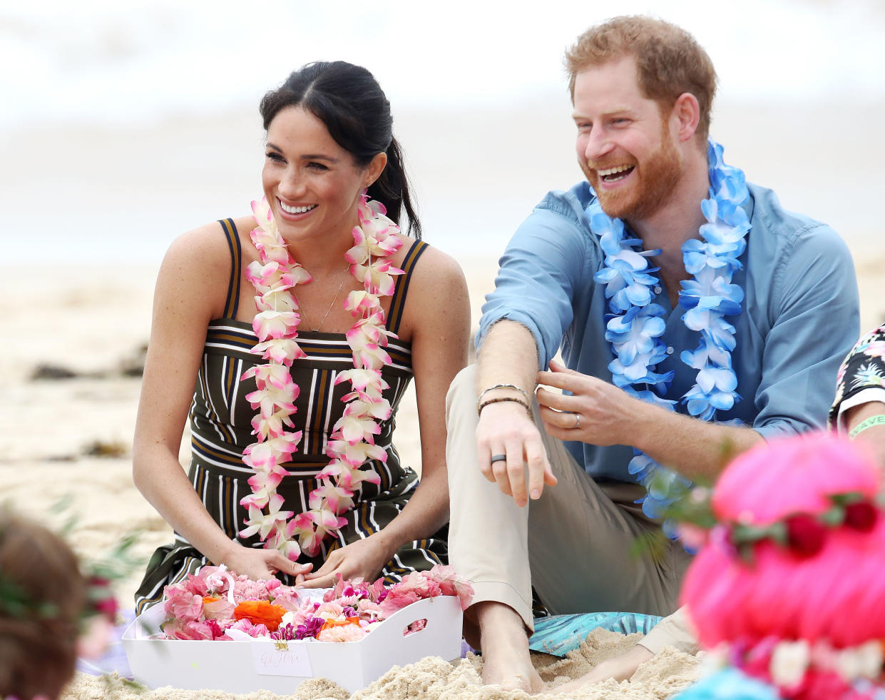 Meghan Markle was up at 4:30am on Friday in Australia doing yoga. Photo: Getty Images