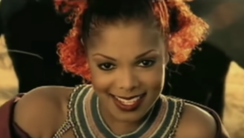 Janet Jackson smiling