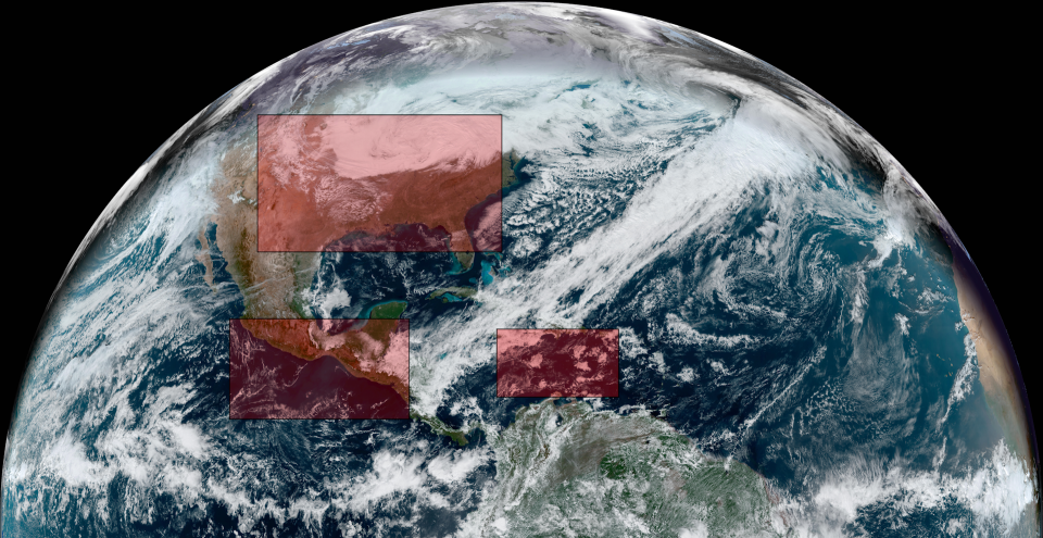 (NOAA) Northern hemisphere satellite December 31, 2023