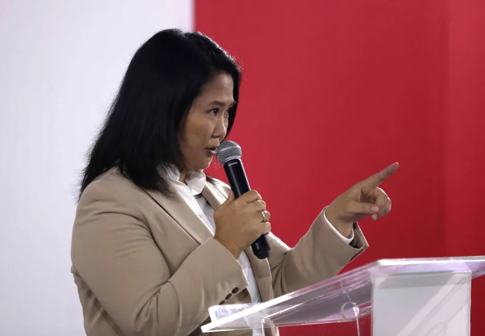 Fujimori asks the Peruvian Congress to take “drastic measures” against Castillo
