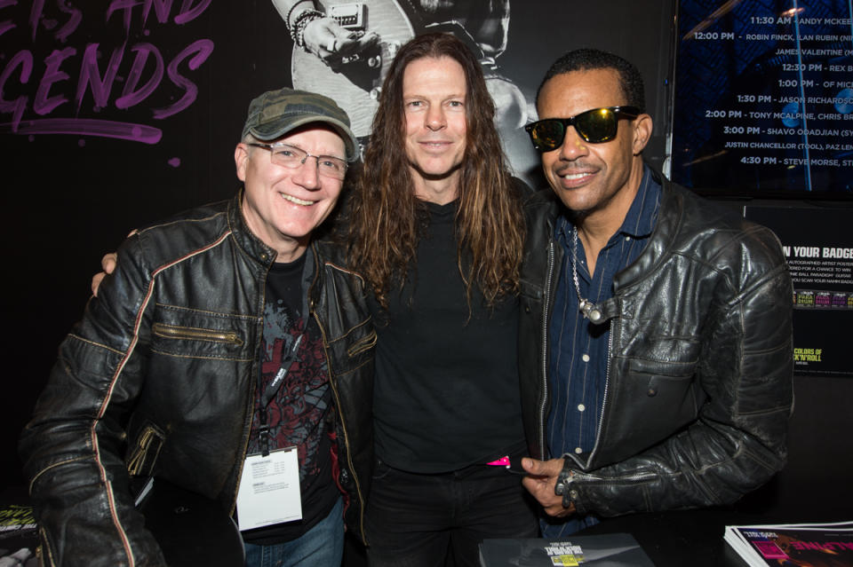 Chris Poland (ex-Megadeth, OHM), Chris Broderick (ex-Megadeth, Act Of Defiance), Tony MacAlpine