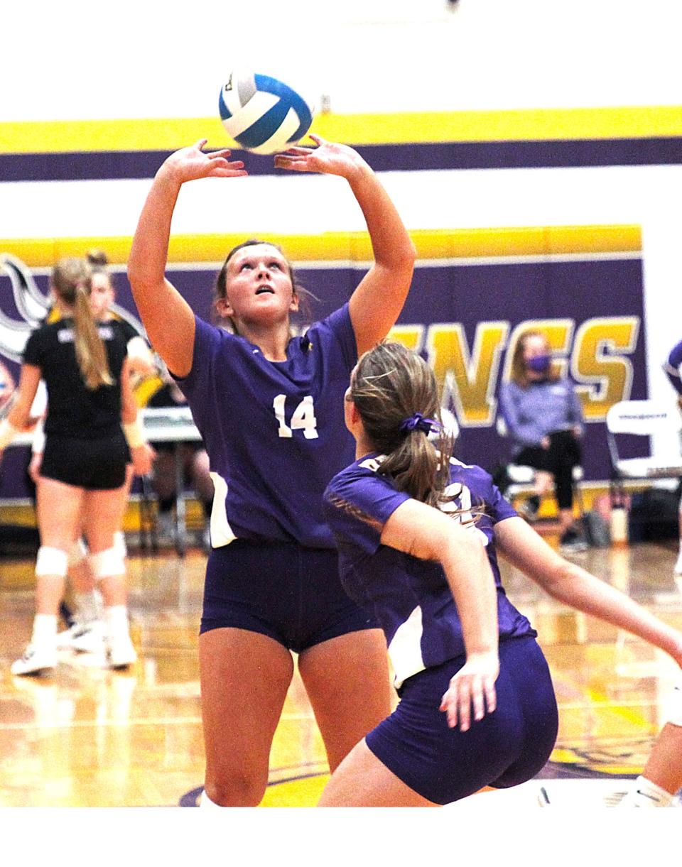 Bronson sophomore Brealyn Lasky was named to the MIVCA Division Three All State Second Team this season
