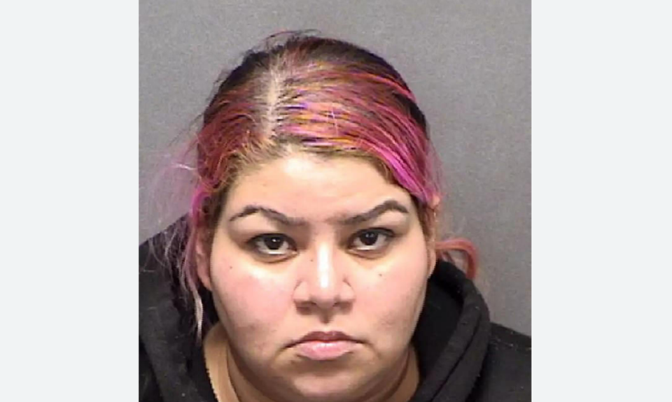 Samantha Anthony, 32, charged with aggravated assault with a deadly weapon after allegedly firing shots at a McDonald’s (Bexar County Sheriff’s Office)