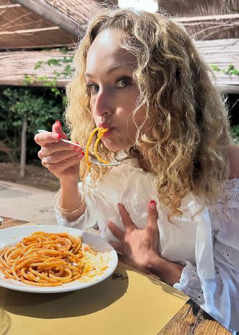 <p>Giada DeLaurentiis/Instagram</p> Giada De Laurentiis in Ischia, Italy