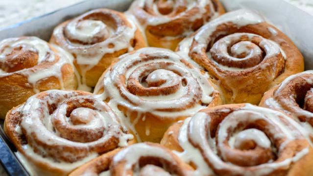 In Love With Glorious Cinnamon Roll Bites - Feet Under My Table