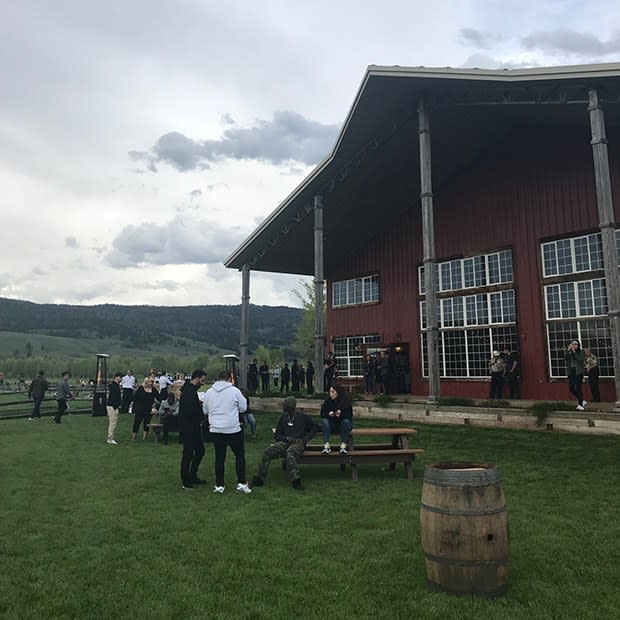 Chris Rock, Nas, Jonah Hill, Candace Owens, and more gathered around a campfire to hear Kanye's new album <em>ye</em>